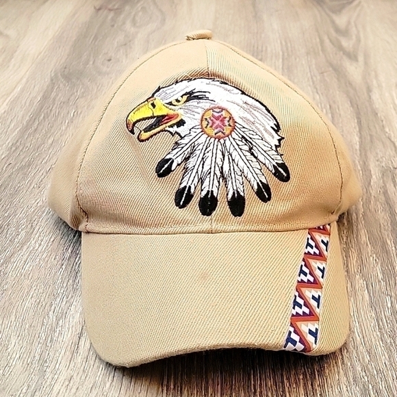 Golden Lion Native Pride Eagle Hat - Picture 1 of 9